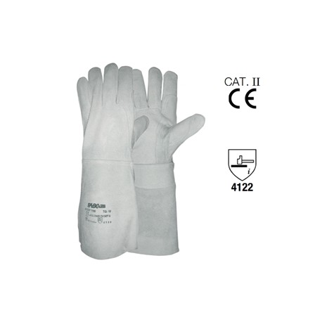 GUANTI CUOIO CROS.TG.10 350 mm
