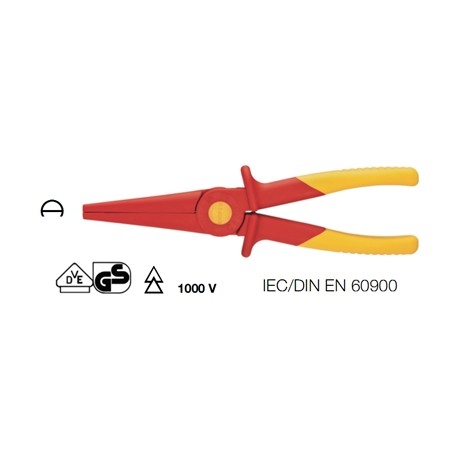 PINZA PRENSILE VDE L.220 MM.