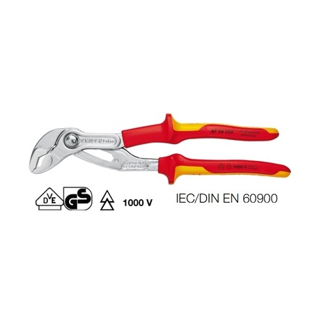 PINZA COBRA VDE L. 250 MM