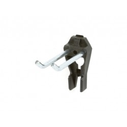 3 GANCI DOPPI LUNGH. 60 mm