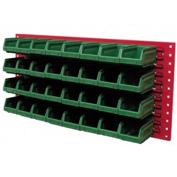 PANNELLO CON 32 CONTENITORI
