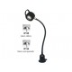LAMPADA AL LED 5W BRACC.FLESS.