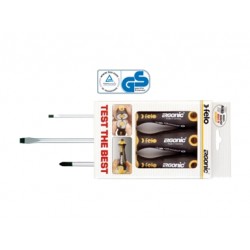 SERIE 3 GIRAVITI ERGONIC 2 INTAGLIO + 1 PH