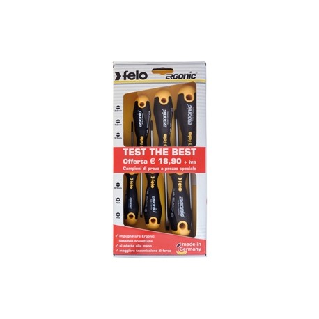 ASSORTIMENTO 6 GIRAVITI ERGONIC