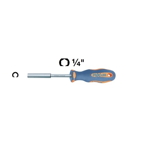 HANDLE BITS HOLDER  BICOMPONENT 1/4''