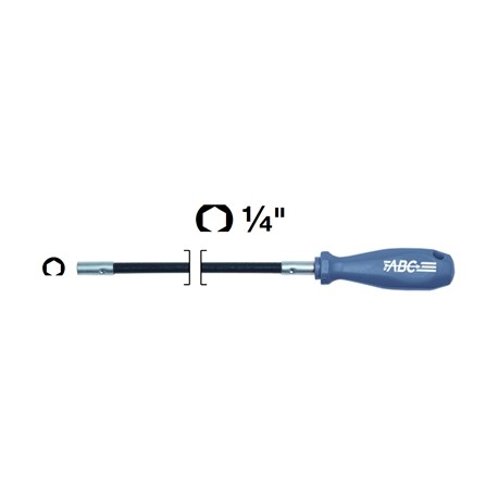 PORTA INSERTO GAMBO FLESSIBILE ATTACCO 1/4''