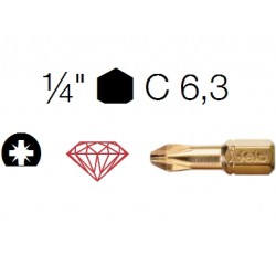 INSERTI DIAMANTATI C 6,3 A 1577/23 PZ2