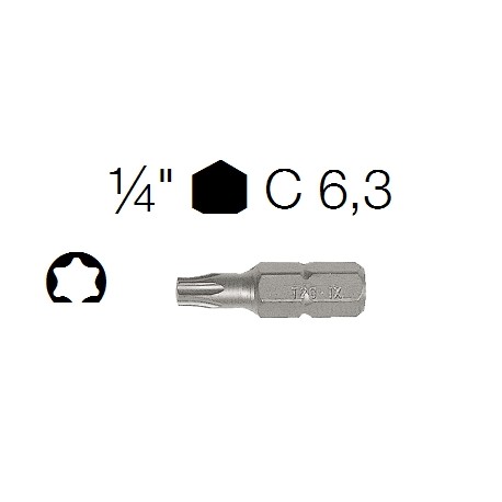INSERTI INOX A 1577/35 TORX 10