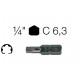 INSERTI TORX PLUS IP9 - 1/4'' C 6,3