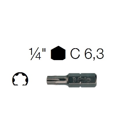 INSERTI TORX PLUS IP9 - 1/4'' C 6,3