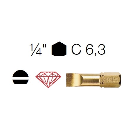 INSERTI DIAMANTATI C 6,3 A 1577/5 MM 8