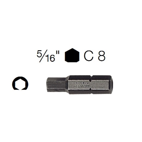 INSERTI C 8 A 1578/17 ESAGONALI MM 8