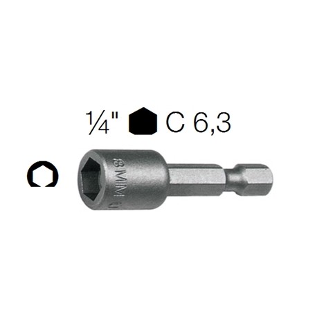 INSERTI  E 6,3 A 1583/28 ESAGONALI MM 6