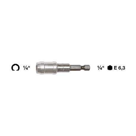 RACCORDO BUSSOLA SCORREVOLE ATTACCO 1/4''-1/4''