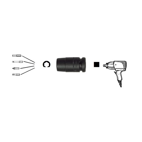 BUSSOLA PORTA INSERTO ATTACCO 1/2"-5/16"