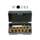 ASSORTIMENTO 12 INSERTI TIN INT.- PH-PZ + RACCORDI