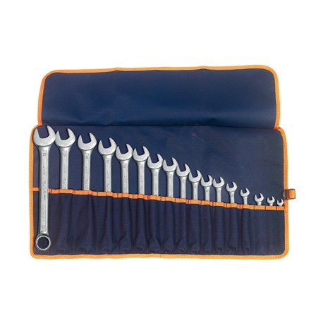 SET 17 COMBINATION WRENCHES 6-22 mm + BAG