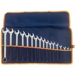 SET 15 WRENCHES 6-22 mm IN BAG