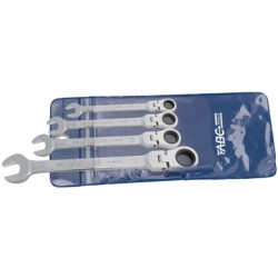 SET 4 RATCHET WRENCHES 8-17 mm + BAG