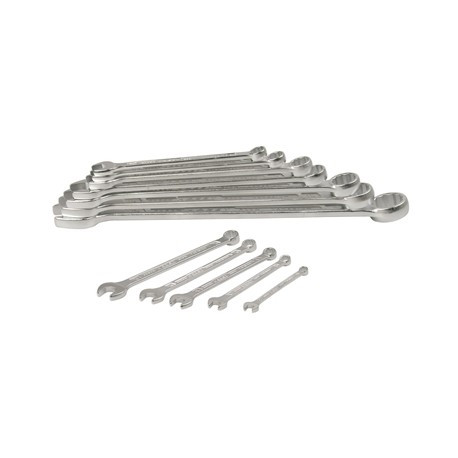 SET 10 COMBINED WRENCHES DRIVE 1/4'' - 1''
