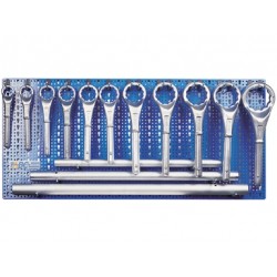 SET A 3027/14 11 WRENCHES A + 3 LEVERS