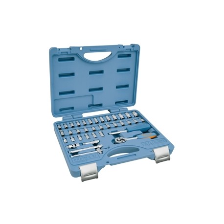 ASSORTIMENTO CON 37 UTENSILI ATTACCO 1/4''