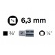 INCREASER FITTING A 3112/2 1/4'' - 3/8"