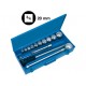 ASSORTIMENTO A 3117/2 CON 15 UTENSILI 3/4"