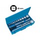 ASSORTIMENTO A 3117/4 CON 18 UTENSILI 3/4"
