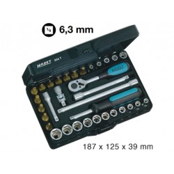 ASSORTIMENTO A 3121/6 CON 33 UTENSILI 1/4''-1/4''