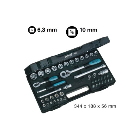 ASSORTIMENTO A 3121/85 CON 46 UTENSILI COMBINATI