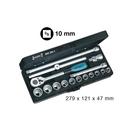 ASSORTIMENTO A 3129/4 CON 16 UTENSILI 3/8"