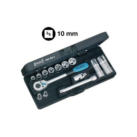 ASSORTIMENTO A 3129/7 CON 14 UTENSILI 3/8"