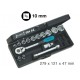 ASSORTIMENTO 15 UTENSILI ATTACCO 3/8" - POLLICI