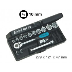 ASSORTIMENTO 15 UTENSILI ATTACCO 3/8" - POLLICI