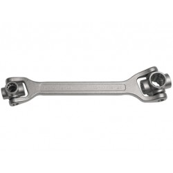 DOUBLE OFF SET RING WRENCHES 8 IN 1 DRIVE 10-21 MM