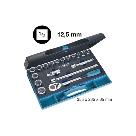 ASSORTIMENTO SMART CASE 18 UTENSILI ATTACCO 1/2''