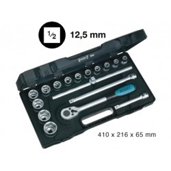 ASSORTIMENTO A 3142/4 CON 17 UTENSILI 1/2''