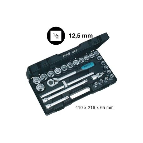 ASSORTIMENTO A 3142/5 CON 25 UTENSILI 1/2''
