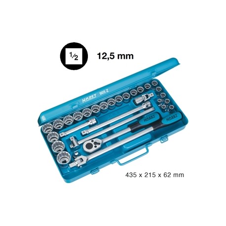 ASSORTIMENTO A 3142/6 CON 31 UTENSILI 1/2''