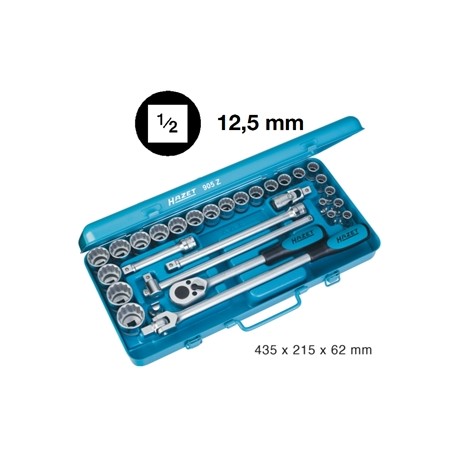 ASSORTIMENTO A 3146/6 CON 31 UTENSILI 1/2''