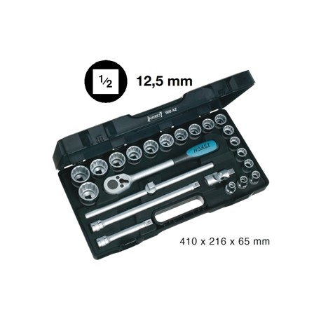 ASSORTIMENTO A 3147/1 CON 23 UTENSILI 1/2''