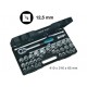 ASSORTIMENTO A 3148/2 CON 36 UTENSILI 1/2''