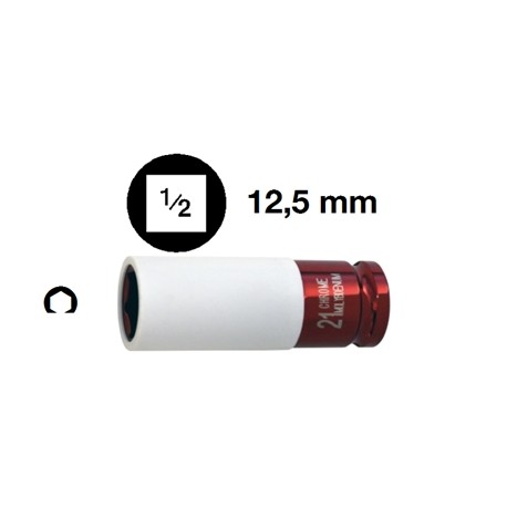 SOCKETS ES.21 mm - 1/2''