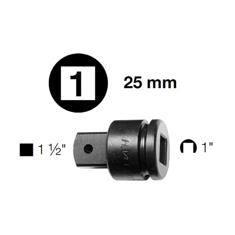 RACCORDO AUMENTATORE 1" - 1 1/2''