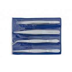 ASSORTIMENTO 4 PINZETTE PER ELETTRONICA