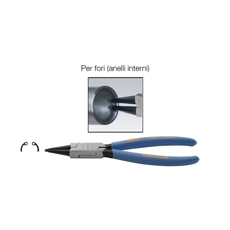 PINZE PER SEEGER BECCHI DRITTI PER FORI  40-100mm