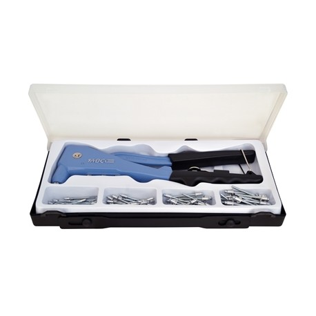 ASSORTIMENTO 80 RIVETTI E RIVETTATRICE