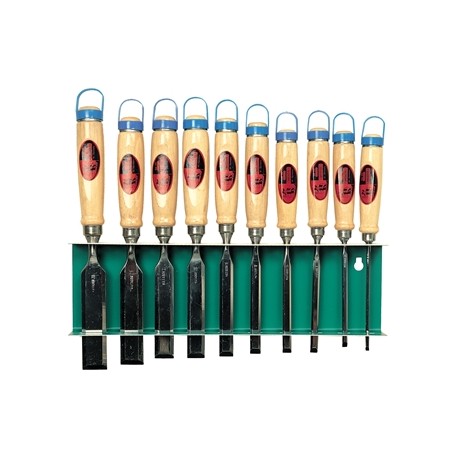 10 CHISELS 6056/4 B + SUPP.