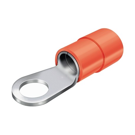100 TERMINALS PREINSULATED EYE M 8 - 0,51 mm